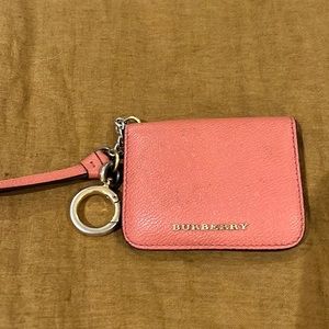 Burberry card and key wallet.